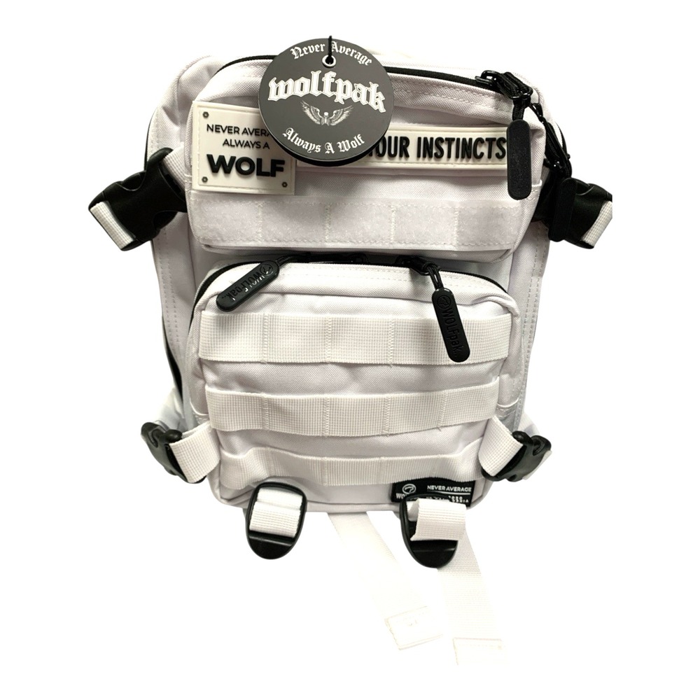 WOLFPAK 9L BACKPACK MINI POLAR WHITE NWT